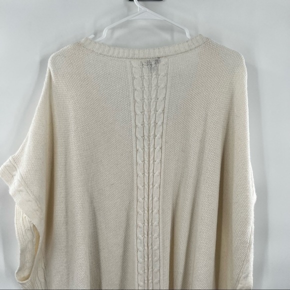 Talbots sweater poncho shrug large - Picture 8 of 9